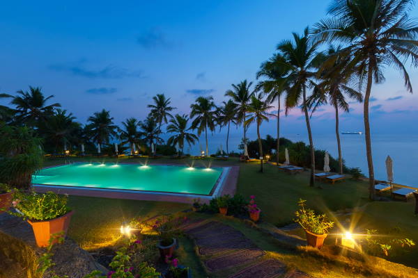 Bethsaida Hermitage Ayurveda Indien Ayuboa Pool 6