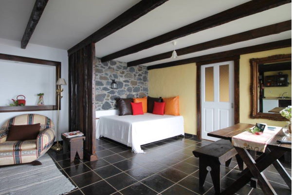 Madeira Ferienhaus Finca Yoga Ayuboa Wohnzimmer 4