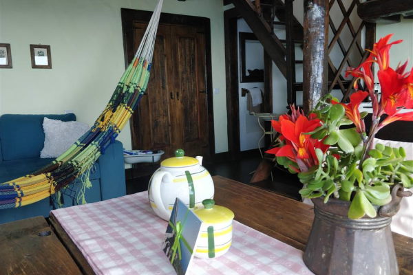 Madeira Ferienhaus Finca Yoga Ayuboa Wohnzimmer 4
