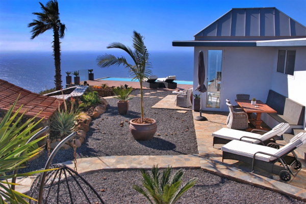LaPalma Villa PuraVida Ferienhaus Ayuboa Garten 6